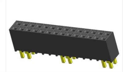 2,54 mm kvenhaus Bein gerð